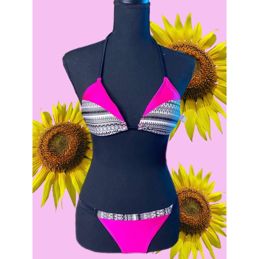 The Fille Tiles Rose Swimsuit